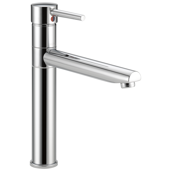 DELTA Trinsic Single Handle Kitchen Faucet — Chrome
