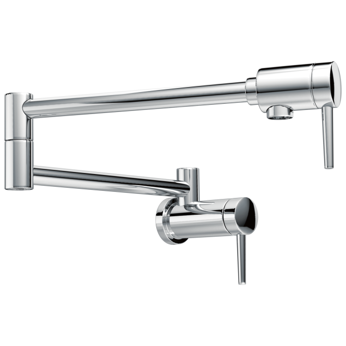 DELTA Other Contemporary Wall Mount Pot Filler — Chrome