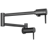 DELTA Other Contemporary Wall Mount Pot Filler — Matte Black