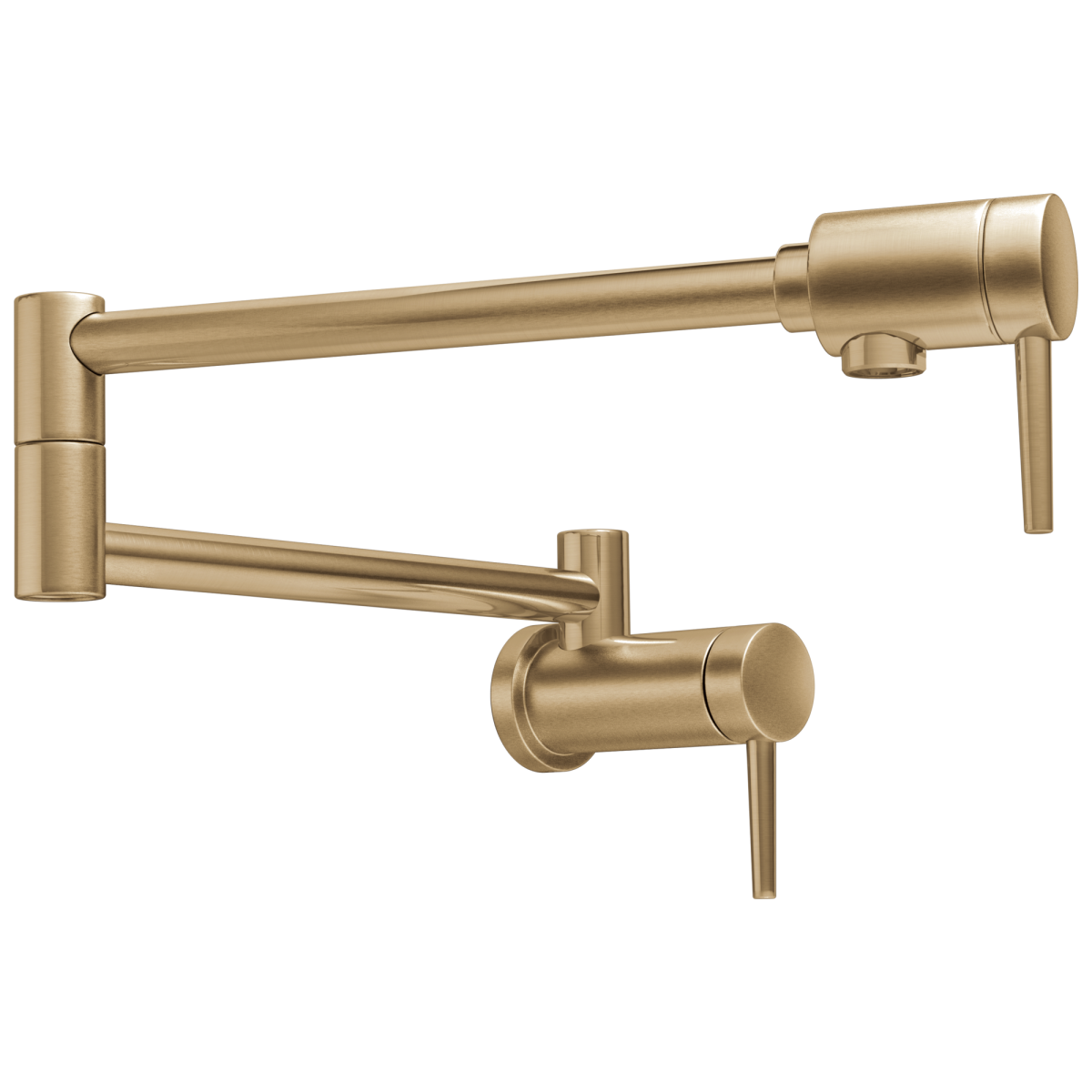 DELTA Other Contemporary Wall Mount Pot Filler — Champagne Bronze