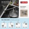 DELTA Other Contemporary Wall Mount Pot Filler — Champagne Bronze