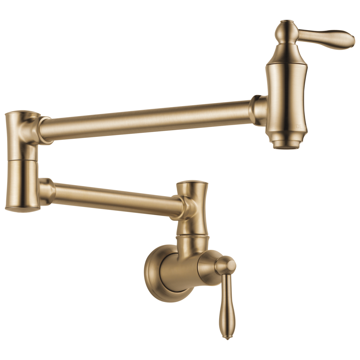 DELTA Other Traditional Wall Mount Pot Filler — Champagne Bronze