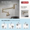 DELTA Other Traditional Wall Mount Pot Filler — Polished Nickel
