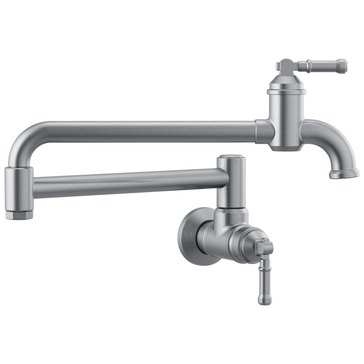 DELTA Broderick Wall Mount Pot Filler — Arctic Stainless