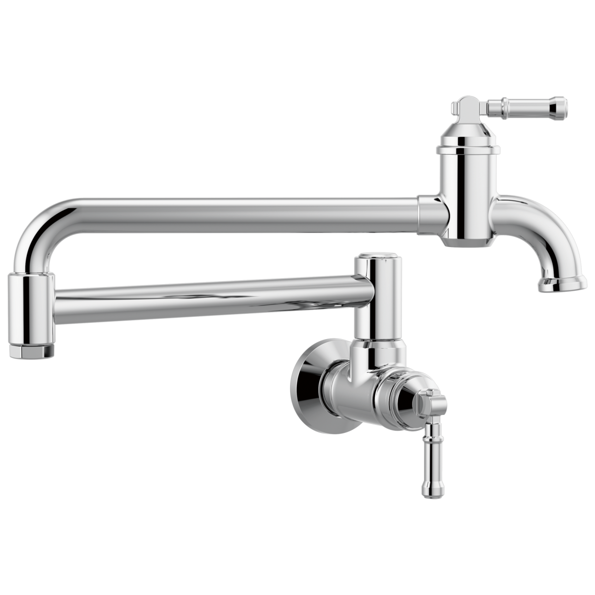 DELTA Broderick Wall Mount Pot Filler — Chrome