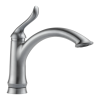 DELTA Linden Single Handle Kitchen Faucet — Arctic Stainless