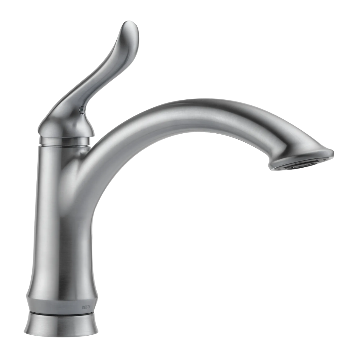 DELTA Linden Single Handle Kitchen Faucet — Arctic Stainless