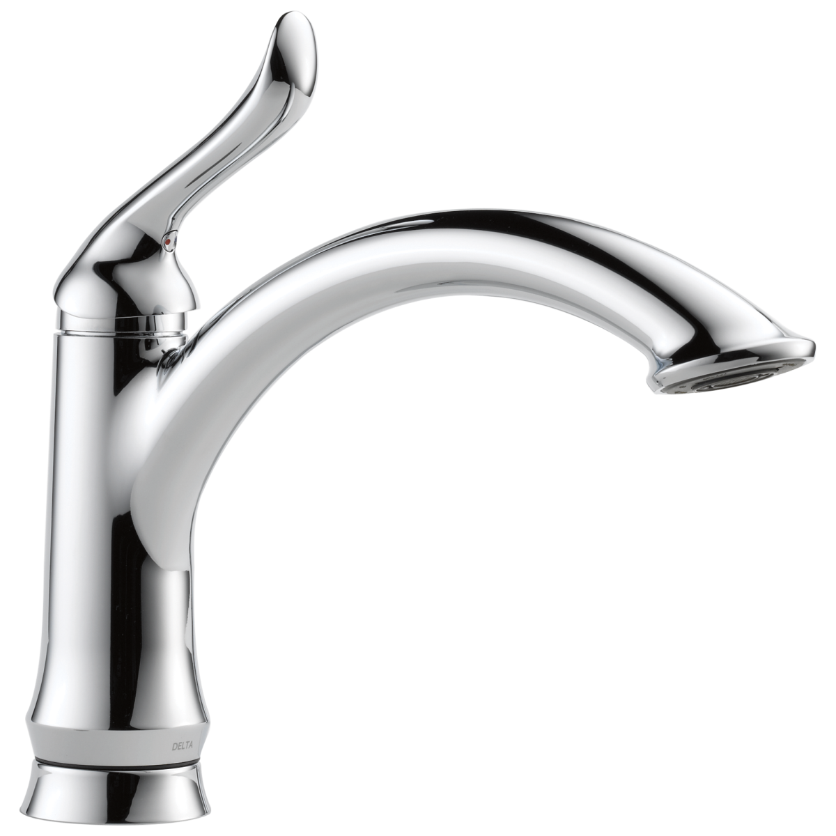 DELTA Linden Single Handle Kitchen Faucet — Chrome