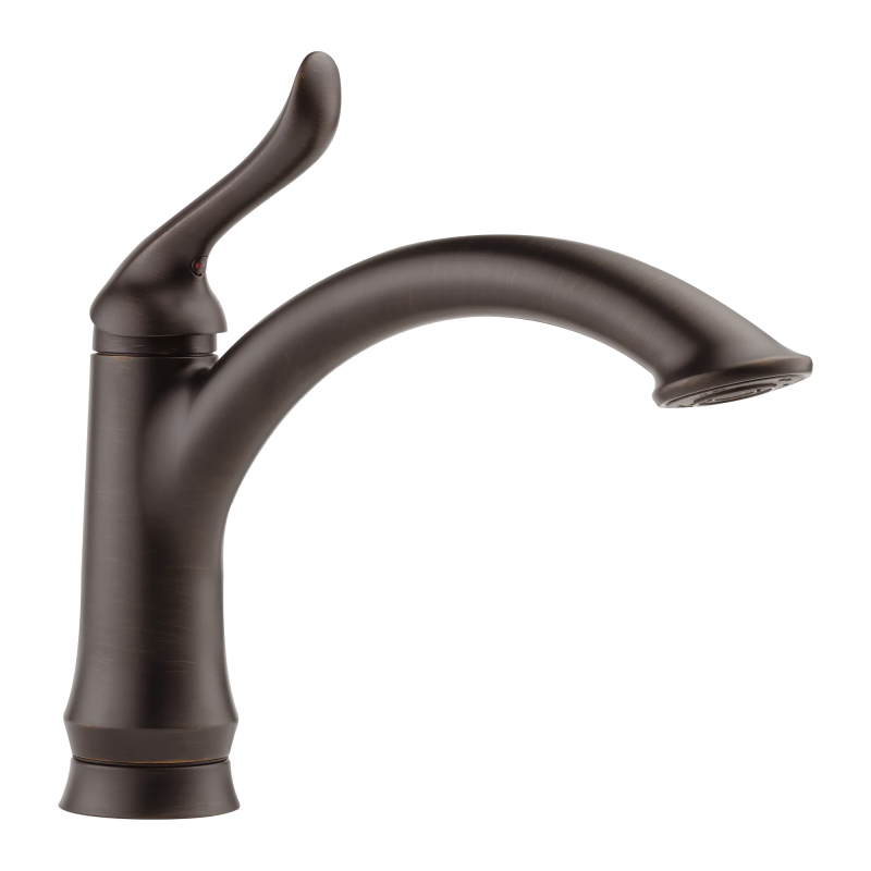 DELTA Linden Single Handle Kitchen Faucet — Venetian Bronze