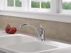 DELTA Collins Single Handle Kitchen Faucet — Chrome