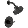 DELTA Nicoli Monitor 14 Series H2Okinetic Shower — Matte Black
