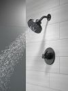 DELTA Nicoli Monitor 14 Series H2Okinetic Shower — Matte Black