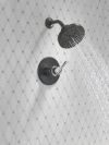 DELTA Nicoli Monitor 14 Series H2Okinetic Shower — Matte Black / Chrome