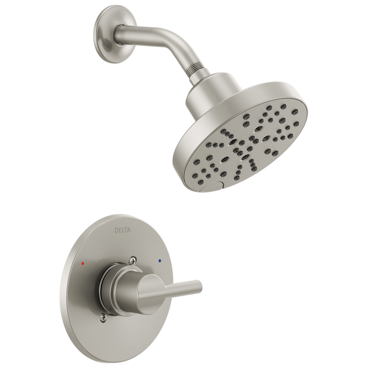 DELTA Nicoli Monitor 14 Series H2Okinetic Shower — Stainless