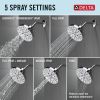 DELTA Nicoli Monitor 14 Series H2Okinetic Shower — Chrome