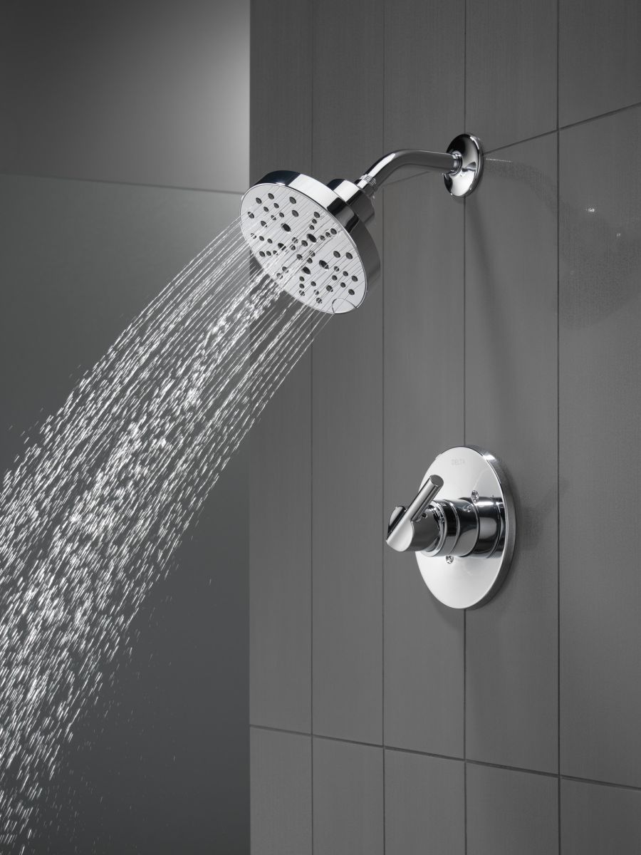 DELTA Nicoli Monitor 14 Series H2Okinetic Shower — Chrome