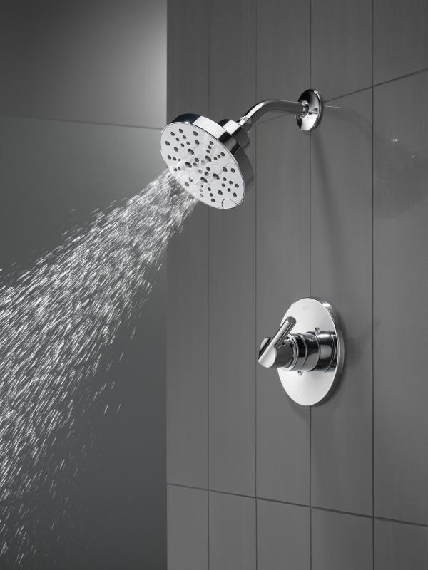 DELTA Nicoli Monitor 14 Series H2Okinetic Shower — Chrome