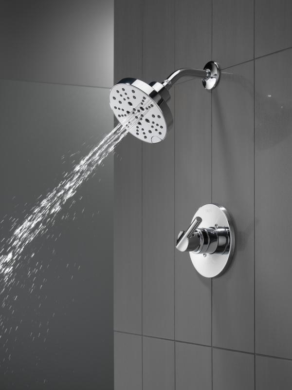 DELTA Nicoli Monitor 14 Series H2Okinetic Shower — Chrome