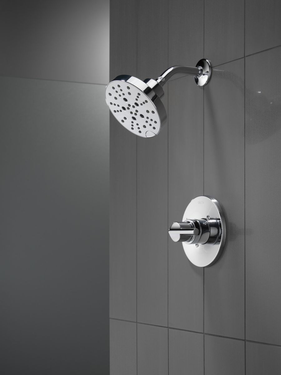 DELTA Nicoli Monitor 14 Series H2Okinetic Shower — Chrome