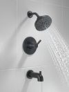 DELTA Nicoli Monitor 14 Series H2Okinetic Tub and Shower — Matte Black