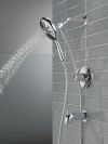 DELTA Nicoli Monitor 14 Series Tub and Shower with SureDock Hand Shower — Chrome