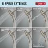 DELTA Nicoli Monitor 14 Series Tub and Shower with SureDock Hand Shower — Stainless