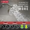 DELTA Nicoli Monitor 14 Series H2Okinetic Tub and Shower — Stainless