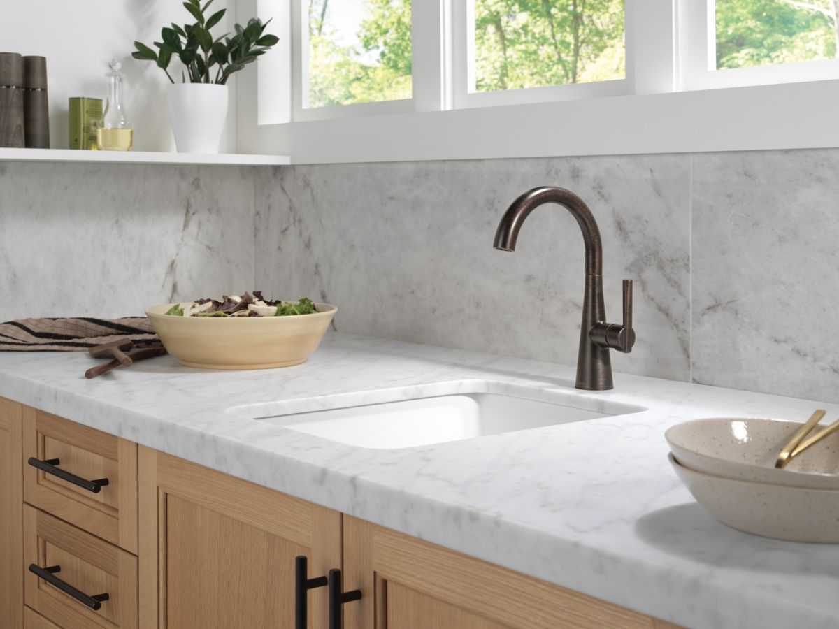 DELTA Other Single Handle Bar Prep Faucet — Venetian Bronze