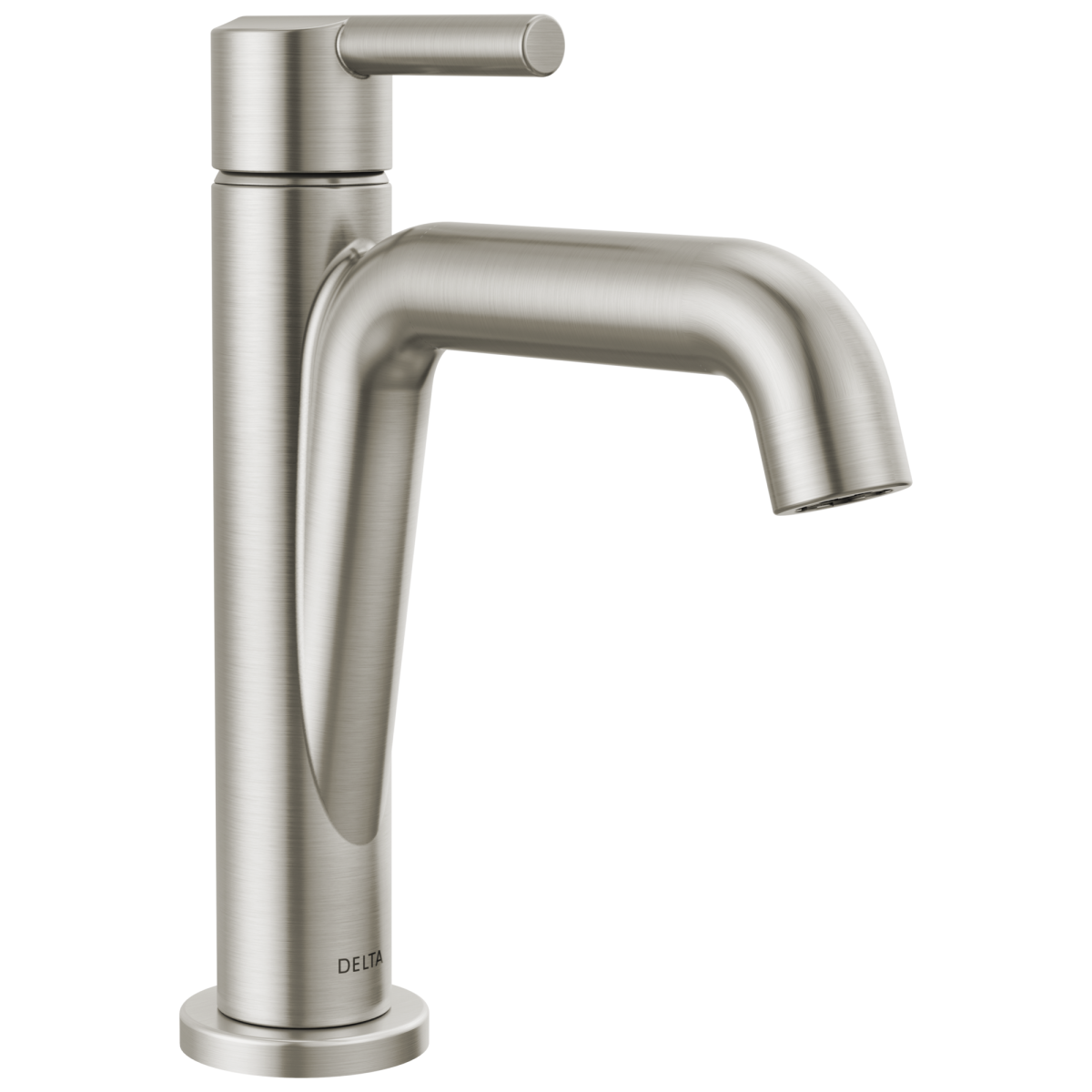 DELTA Nicoli Single Handle Bathroom Faucet — Stainless