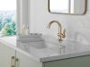 DELTA Albion  Single Handle Bathroom Faucet — Champagne Bronze
