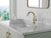 DELTA Albion  Single Handle Bathroom Faucet — Champagne Bronze