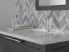 DELTA Albion  Single Handle Bathroom Faucet — Spotshield Brushed Nickel