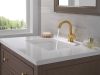 DELTA Roe Single Handle Bathroom Faucet — Brushed Gold