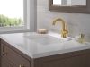 DELTA Roe Single Handle Bathroom Faucet — Brushed Gold