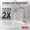 DELTA Roe Single Handle Bathroom Faucet — Stainless
