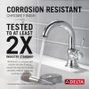 DELTA Roe Single Handle Bathroom Faucet — Chrome
