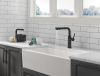 DELTA Daneri Single Handle Pull-Out Kitchen Faucet — Matte Black