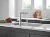 DELTA Daneri Single Handle Pull-Out Kitchen Faucet — Stainless