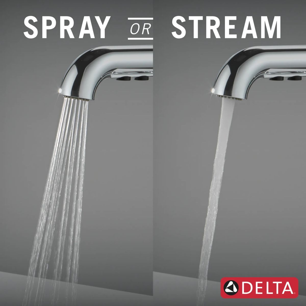 DELTA Almari Single Handle Pull-Out Kitchen Faucet — Chrome