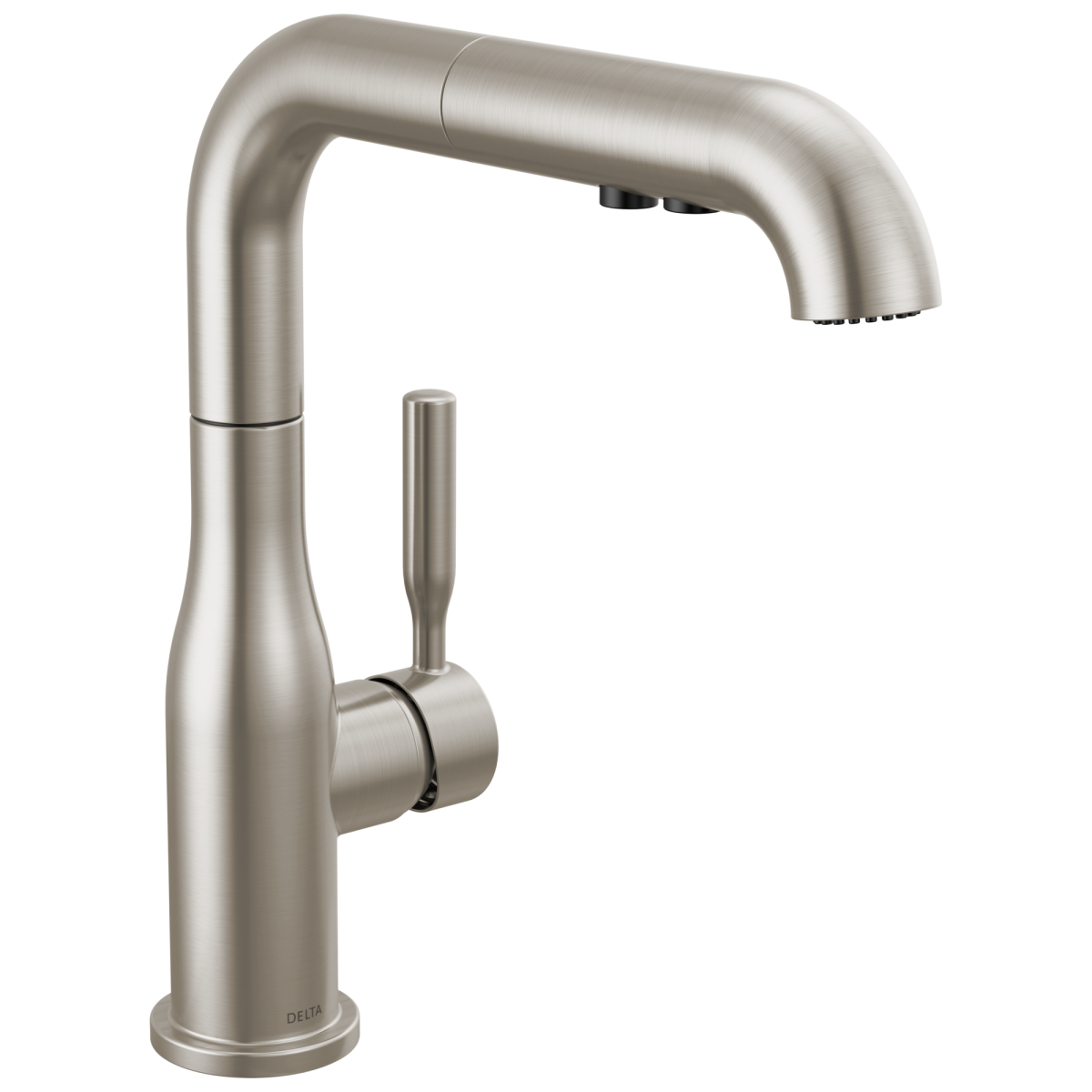 DELTA Almari Single Handle Pull-Out Kitchen Faucet — Stainless