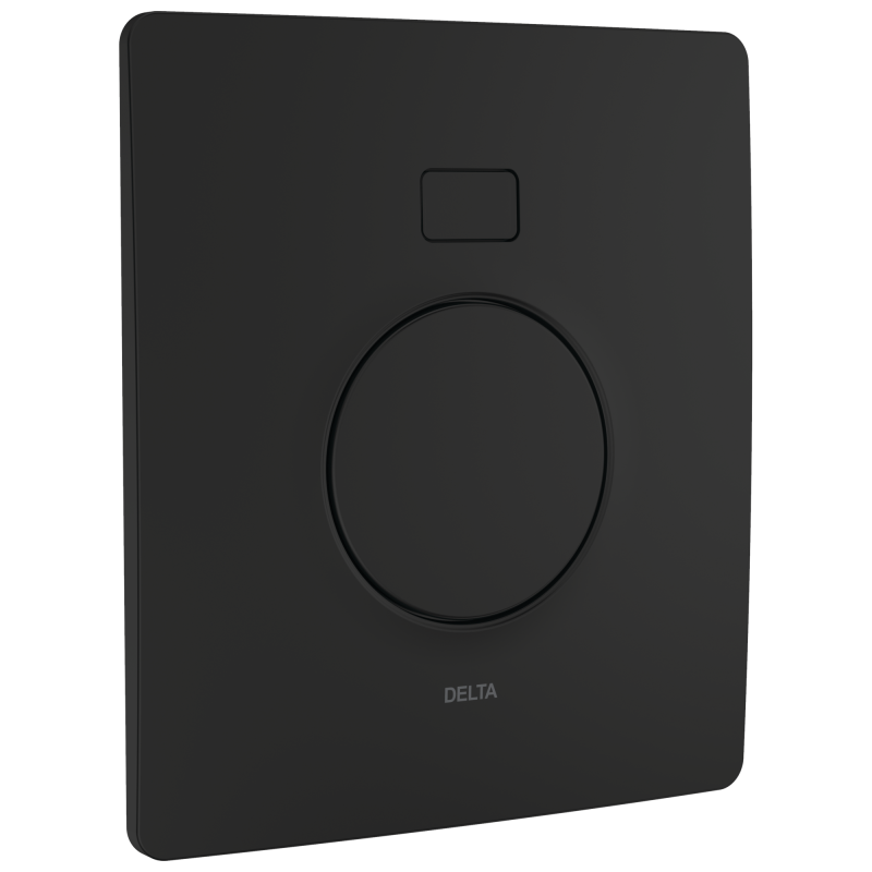 Commercial ADS Electronic WC concealed flush valve with H2Optics® Sensing technology — Matte Black