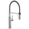 DELTA Antoni Single-Handle Pull-Down Spring Kitchen Faucet — Chrome