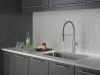 DELTA Antoni Single-Handle Pull-Down Spring Kitchen Faucet — Chrome