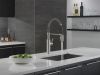 DELTA Antoni Single-Handle Pull-Down Spring Kitchen Faucet — Spotshield Stainless