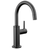 DELTA Other Contemporary Round Beverage Faucet — Matte Black