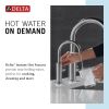 DELTA Other Contemporary Round Instant Hot Water Dispenser — Arctic Stainless
