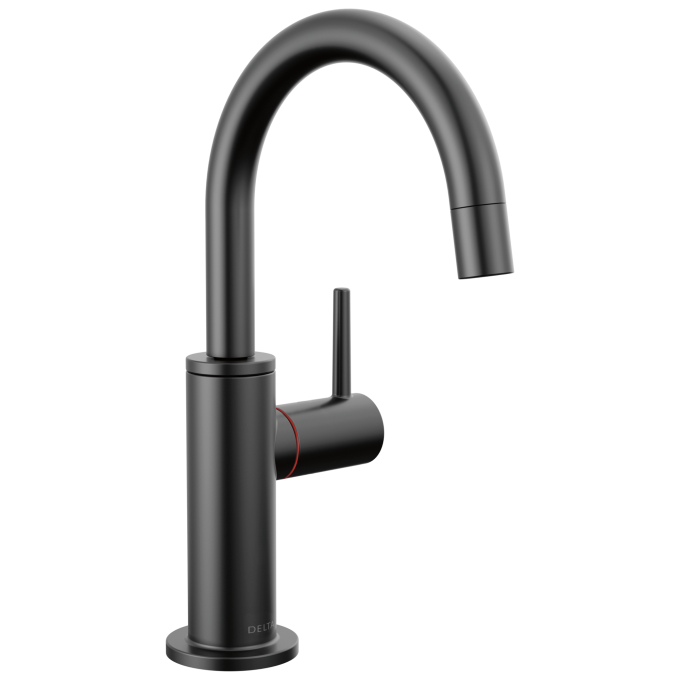 DELTA Other Contemporary Round Instant Hot Water Dispenser — Matte Black