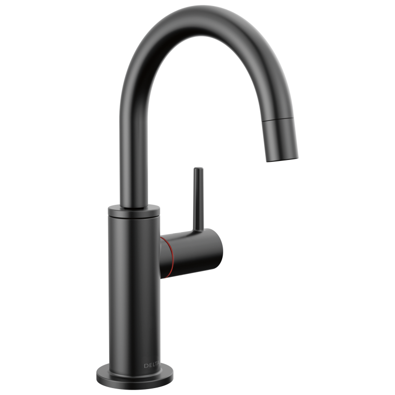 DELTA Other Contemporary Round Instant Hot Water Dispenser — Matte Black