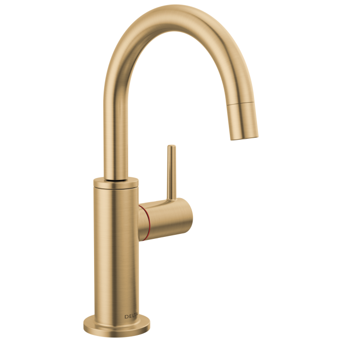 DELTA Other Contemporary Round Instant Hot Water Dispenser — Champagne Bronze
