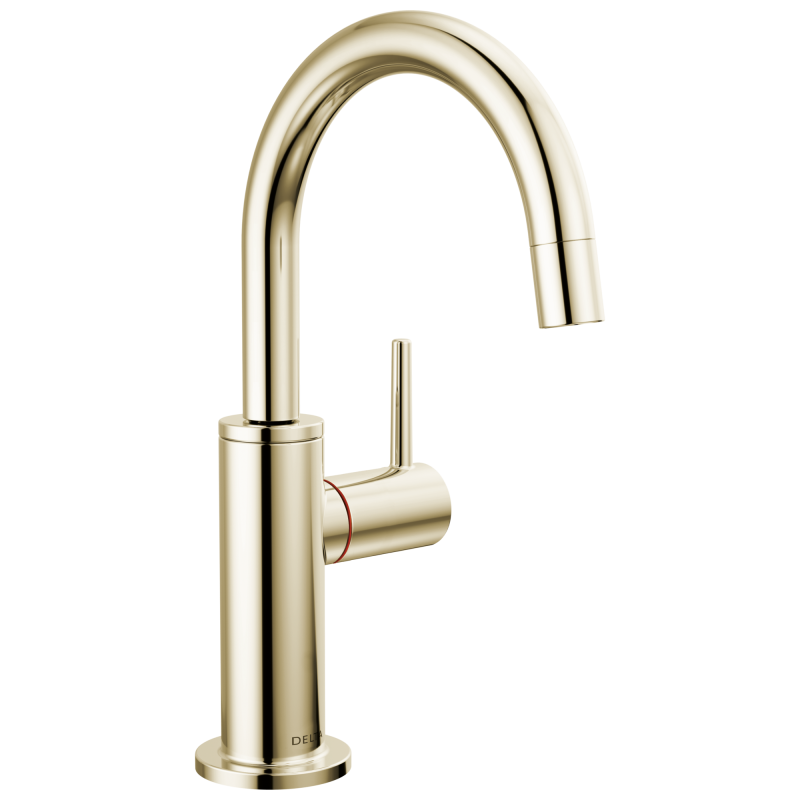 DELTA Other Contemporary Round Instant Hot Water Dispenser — Polished Nickel